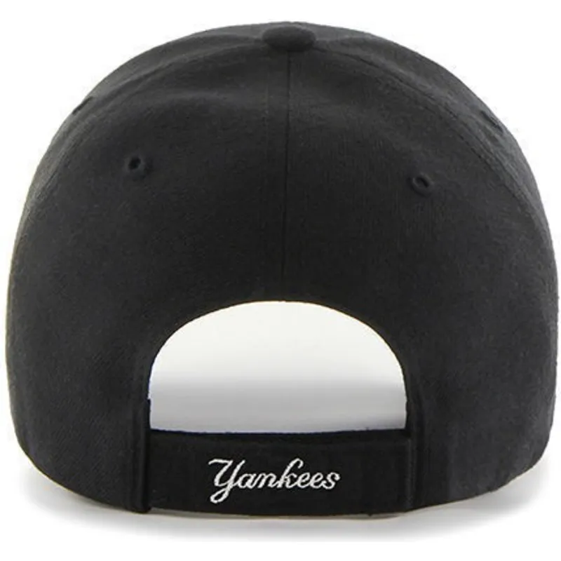 cappelli-curva-nero-cinghia-regolabile-per-bambino-dei-new-york-yankees-mlb-di-47-brand