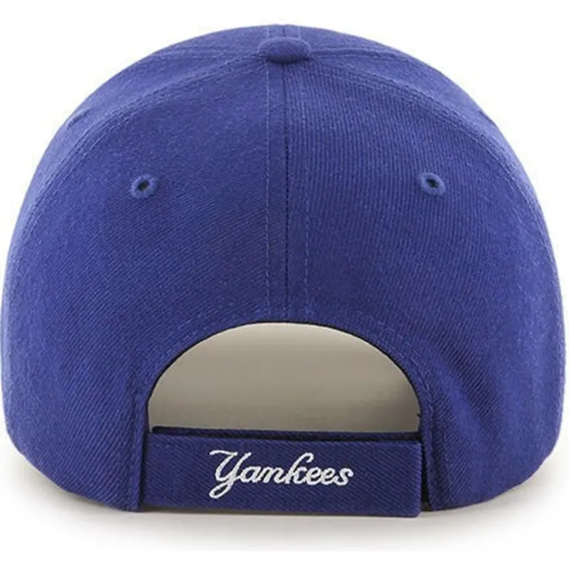 cappelli-curva-blu-cinghia-regolabile-per-bambino-dei-new-york-yankees-mlb-di-47-brand cappelli-curva-blu-cinghia-regolabile-per-bambino-dei-new-york-yankees-mlb-di-47-brand