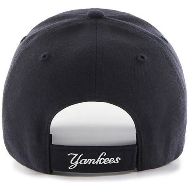 cappelli-curva-blu-marino-cinghia-regolabile-per-bambino-dei-new-york-yankees-mlb-di-47-brand