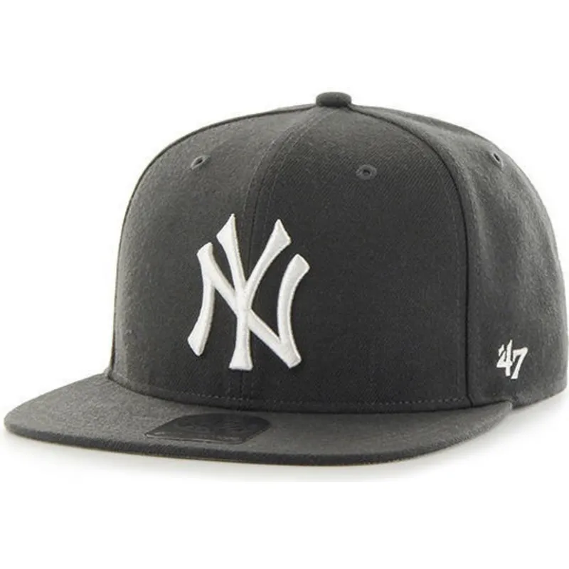 cappelli-piatta-nero-snapback-dei-new-york-yankees-mlb-di-47-brand
