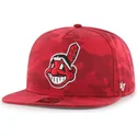 cappelli-piatta-mimetizzazione-snapback-dei-cleveland-indians-mlb-di-47-brand