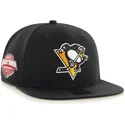 cappelli-piatta-nero-snapback-dei-pittsburgh-penguins-nhl-di-47-brand