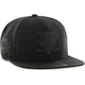cappellino-visiera-piatta-nero-snapback-con-logo-nero-di-anaheim-ducks-nhl-captain-di-47-brand