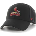 cappelli-curva-nero-cinghia-regolabile-clasico-dei-st-louis-cardinals-mlb-di-47-brand