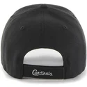 cappelli-curva-nero-cinghia-regolabile-clasico-dei-st-louis-cardinals-mlb-di-47-brand