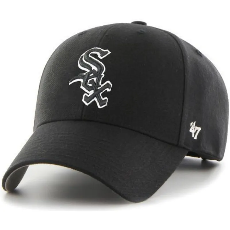 cappelli-curva-nero-snapback-dei-chicago-white-sox-mlb-di-47-brand cappelli-curva-nero-snapback-dei-chicago-white-sox-mlb-di-47-brand