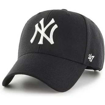 Cappellino visiera curva nero snapback di New York Yankees MLB MVP di 47 Brand