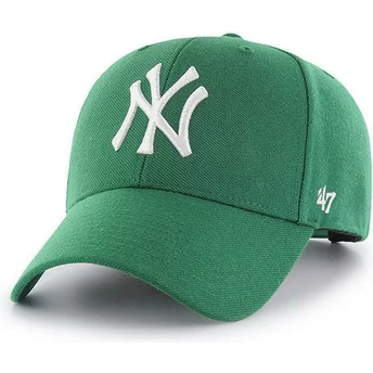 Cappellino visiera curva verde snapback di New York Yankees MLB MVP di 47 Brand
