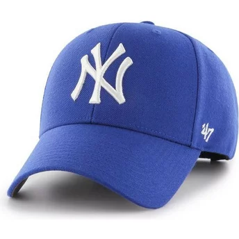 Cappellino visiera curva blu snapback di New York Yankees MLB MVP di 47 Brand