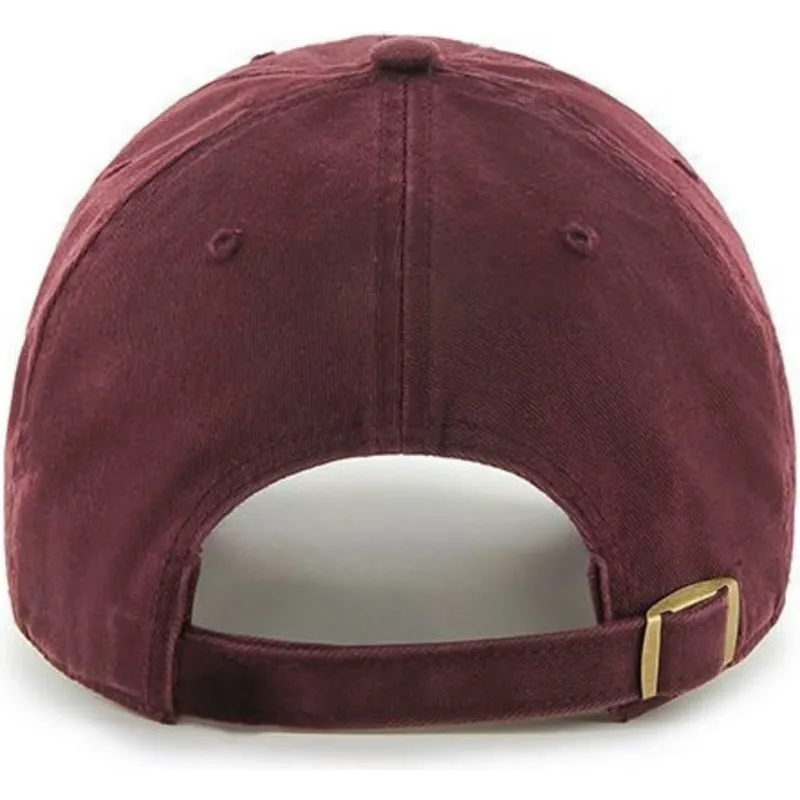 cappelli-curva-rosso-cinghia-regolabile-granate-negro-dei-boston-red-sox-mlb-di-47-brand