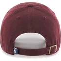 cappelli-curva-rosso-cinghia-regolabile-granate-negro-dei-new-york-yankees-mlb-di-47-brand