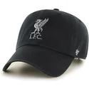 cappelli-curva-nero-cinghia-regolabile-dei-liverpool-football-club-premier-league-di-47-brand