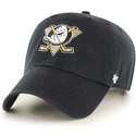 cappellino-curvo-nero-anaheim-ducks-nhl-clean-up-di-47-brand