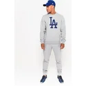 pantaloni-pantalone-lungo-grigio-track-pant-dei-los-angeles-dodgers-mlb-di-new-era
