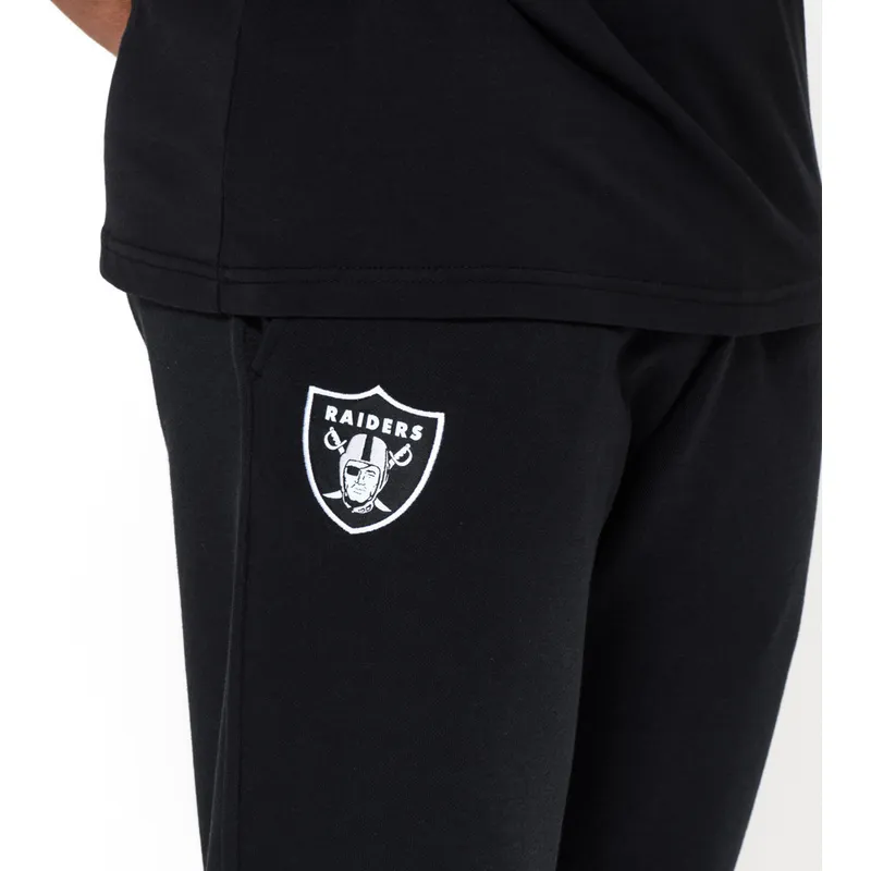 pantaloni-pantalone-lungo-nero-track-pant-dei-las-vegas-raiders-nfl-di-new-era