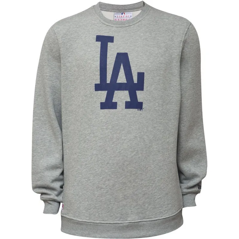 felpe-senza-cappuccio-grigio-crew-neck-dei-los-angeles-dodgers-mlb-di-new-era felpe-senza-cappuccio-grigio-crew-neck-dei-los-angeles-dodgers-mlb-di-new-era