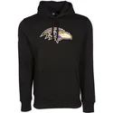felpe-con-cappuccio-nero-pullover-hoodie-dei-baltimore-ravens-nfl-di-new-era