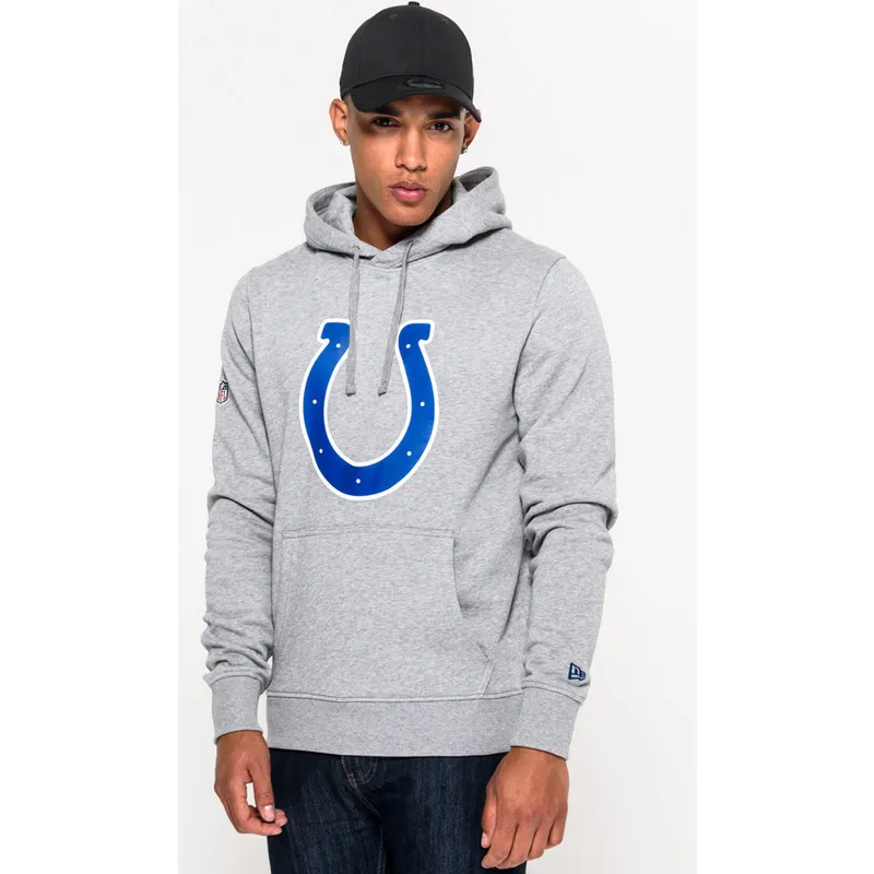 felpe-con-cappuccio-grigio-pullover-hoodie-dei-indianapolis-colts-nfl-di-new-era
