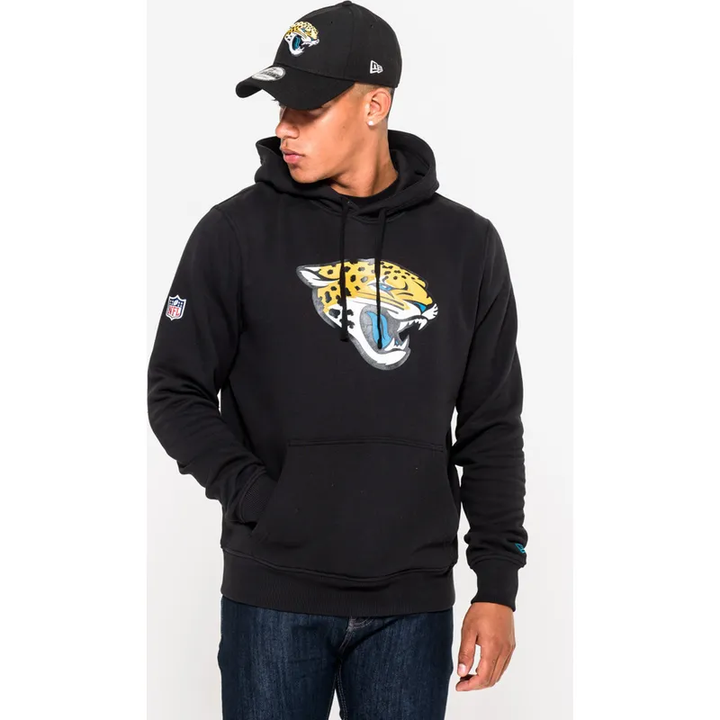 felpe-con-cappuccio-nero-pullover-hoodie-dei-jacksonville-jaguars-nfl-di-new-era