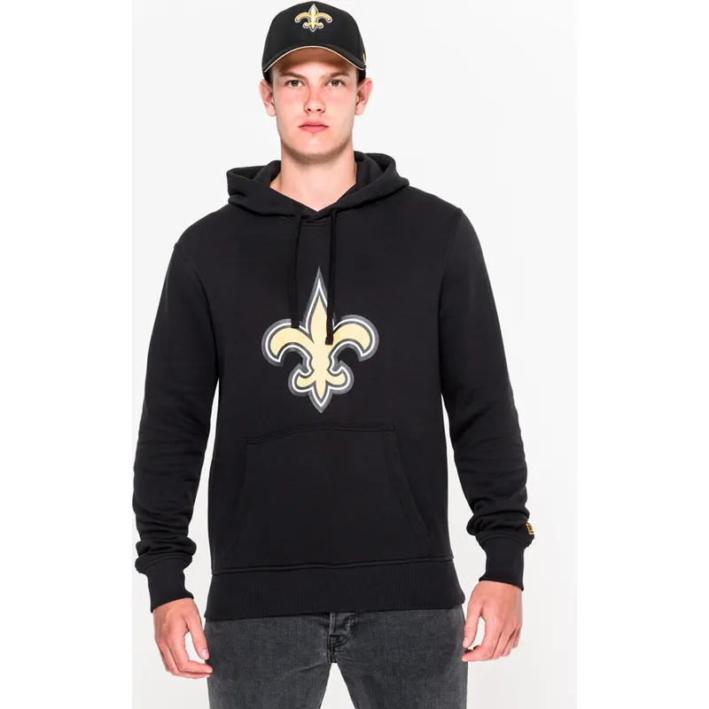 felpe-con-cappuccio-nero-pullover-hoodie-dei-new-orleans-saints-nfl-di-new-era