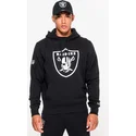 felpe-con-cappuccio-nero-pullover-hoodie-dei-las-vegas-raiders-nfl-di-new-era