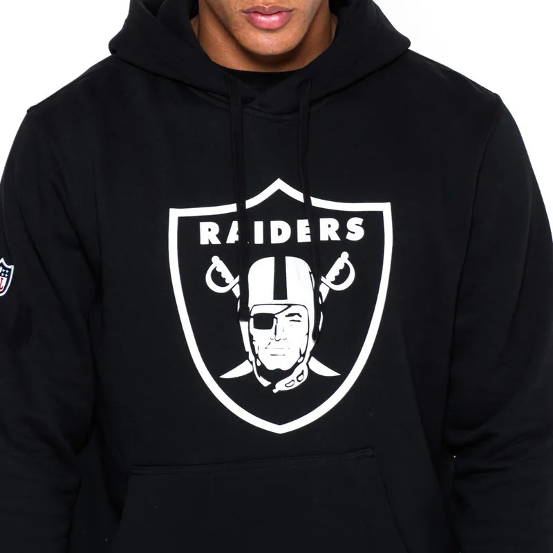 felpe-con-cappuccio-nero-pullover-hoodie-dei-las-vegas-raiders-nfl-di-new-era