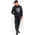 felpe-con-cappuccio-nero-pullover-hoodie-dei-las-vegas-raiders-nfl-di-new-era