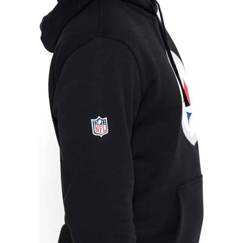 felpe-con-cappuccio-nero-pullover-hoodie-dei-pittsburgh-steelers-nfl-di-new-era