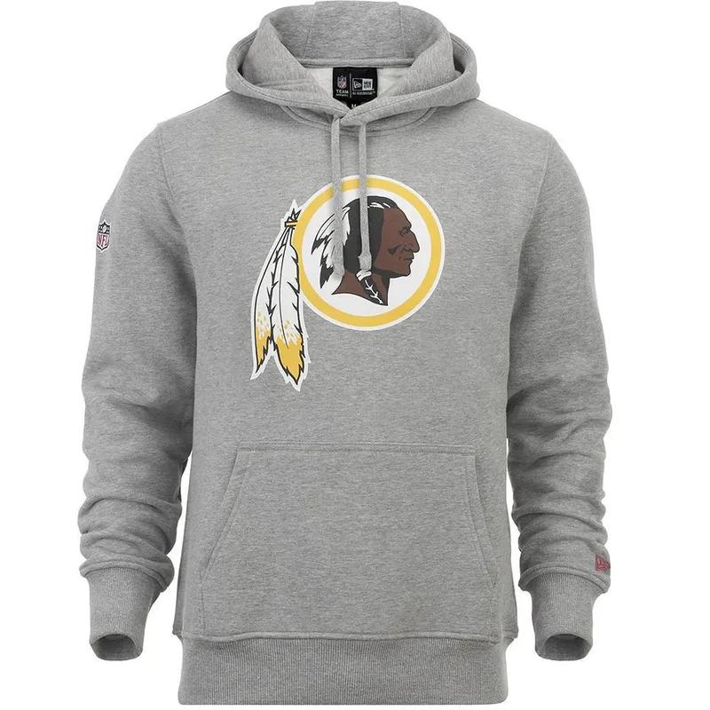 felpa-con-cappuccio-grigia-pullover-hoodie-dei-washington-commanders-nfl-di-new-era
