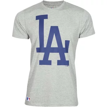 Maglietta maniche corte grigia di Los Angeles Dodgers MLB di New Era