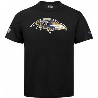 Maglietta maniche corte nera di Baltimore Ravens NFL di New Era