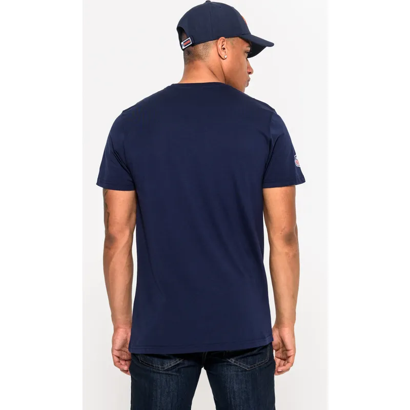 magliette-manica-corta-blu-de-dei-chicago-bears-nfl-di-new-era
