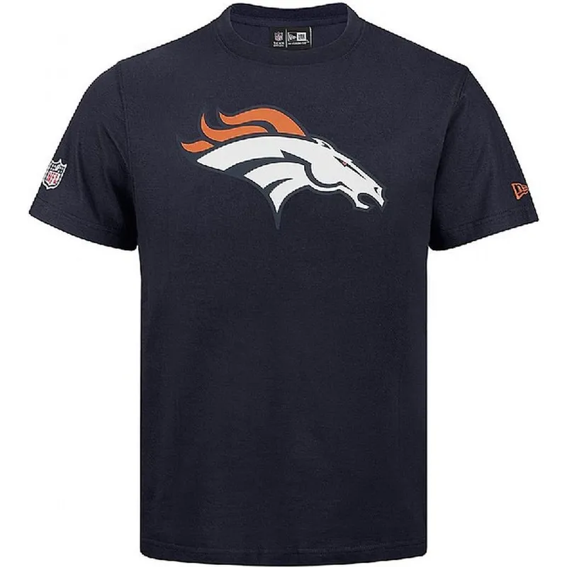 magliette-manica-corta-blu-de-dei-denver-broncos-nfl-di-new-era