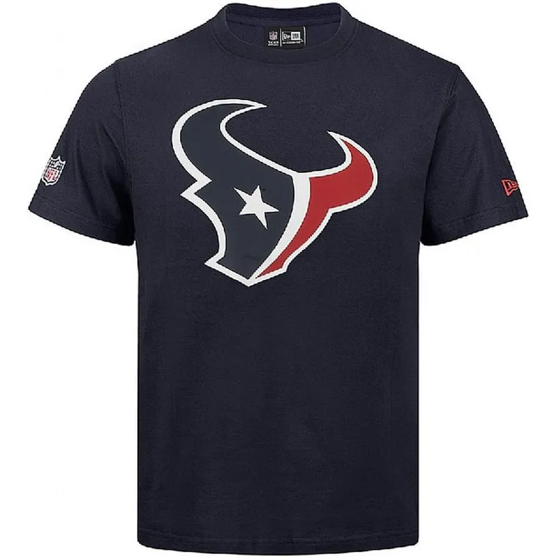magliette-manica-corta-blu-de-dei-houston-texans-nfl-di-new-era