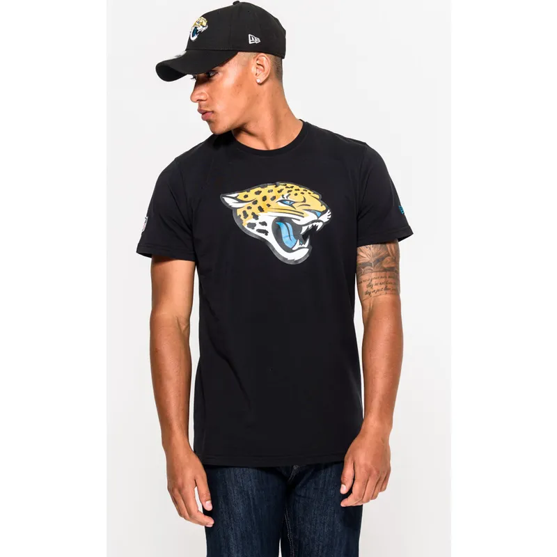 magliette-manica-corta-nero-de-dei-jacksonville-jaguars-nfl-di-new-era