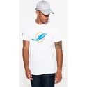 magliette-manica-corta-bianco-de-dei-miami-dolphins-nfl-di-new-era