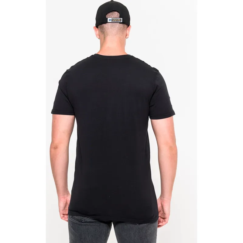 magliette-manica-corta-nero-de-dei-new-orleans-saints-nfl-di-new-era
