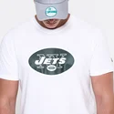 magliette-manica-corta-bianco-de-dei-new-york-jets-nfl-di-new-era