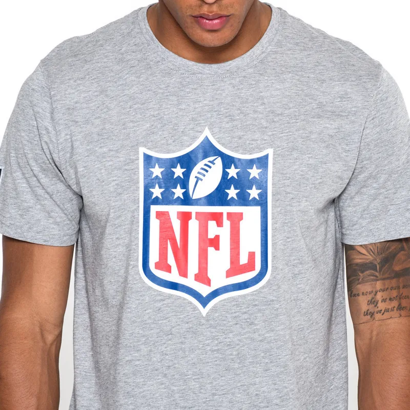 magliette-manica-corta-grigio-de-dei-nfl-di-new-era