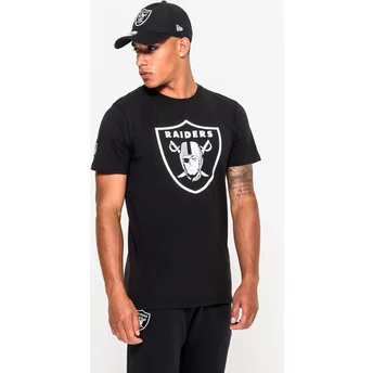 magliette-manica-corta-nero-de-dei-las-vegas-raiders-nfl-di-new-era