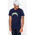 magliette-manica-corta-blu-de-dei-los-angeles-chargers-nfl-di-new-era