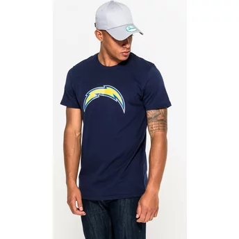 Maglietta maniche corte blu di Los Angeles Chargers NFL di New Era