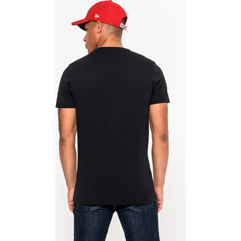 magliette-manica-corta-nero-de-dei-san-francisco-49ers-nfl-di-new-era