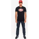 magliette-manica-corta-nero-de-dei-san-francisco-49ers-nfl-di-new-era