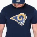 magliette-manica-corta-blu-de-dei-los-angeles-rams-nfl-di-new-era