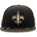 cappellino-nero-a-visiera-piatta-59fifty-authentic-on-field-game-dei-new-orleans-saints-nfl-di-new-era