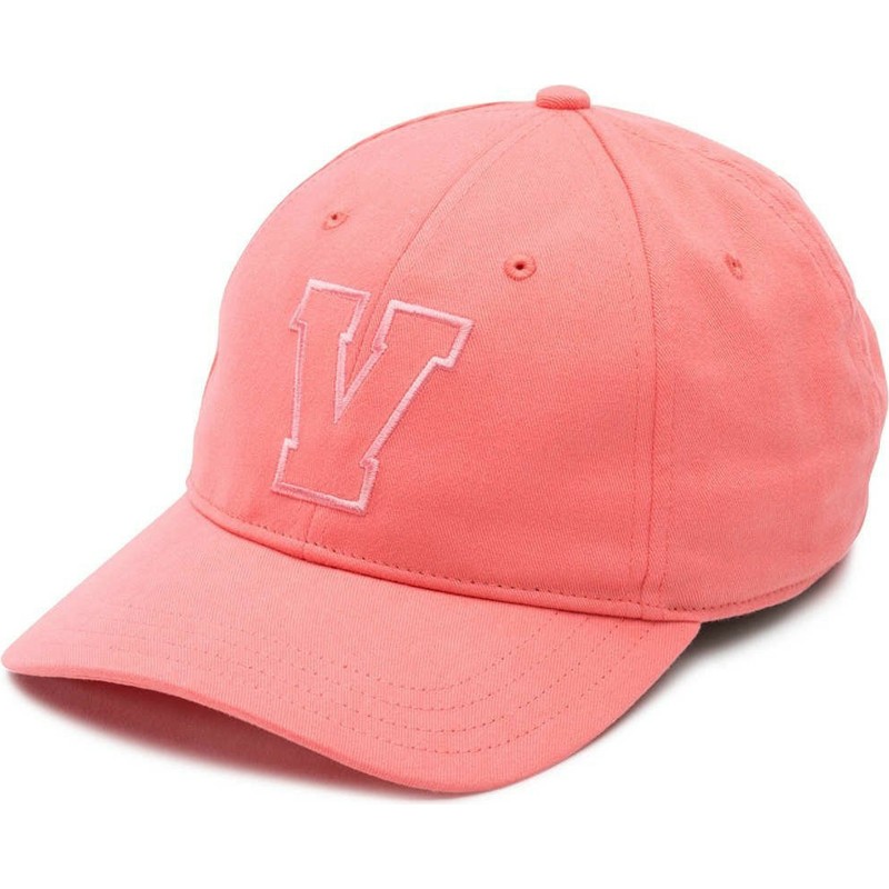 cappellino-visiera-curva-rosa-dugout-con-logo-v-di-vans