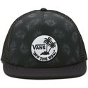 cappellino-trucker-nero-con-stampa-palme-surf-patch-di-vans