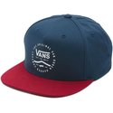 cappellino-visiera-piatta-blu-marino-snapback-con-visiera-rossa-side-stripe-di-vans