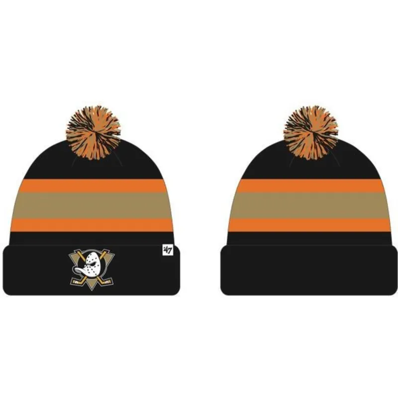 cappelli-pompon-nero-dei-anaheim-ducks-nhl-di-47-brand